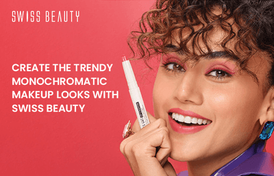 Create The Trendy Monochromatic Makeup Looks with Swiss Beauty