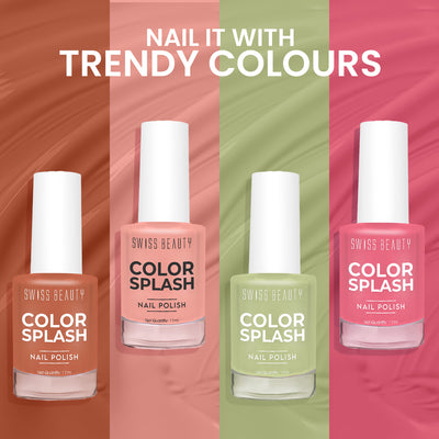 Trendy Nudes Color Splash Nail Paint