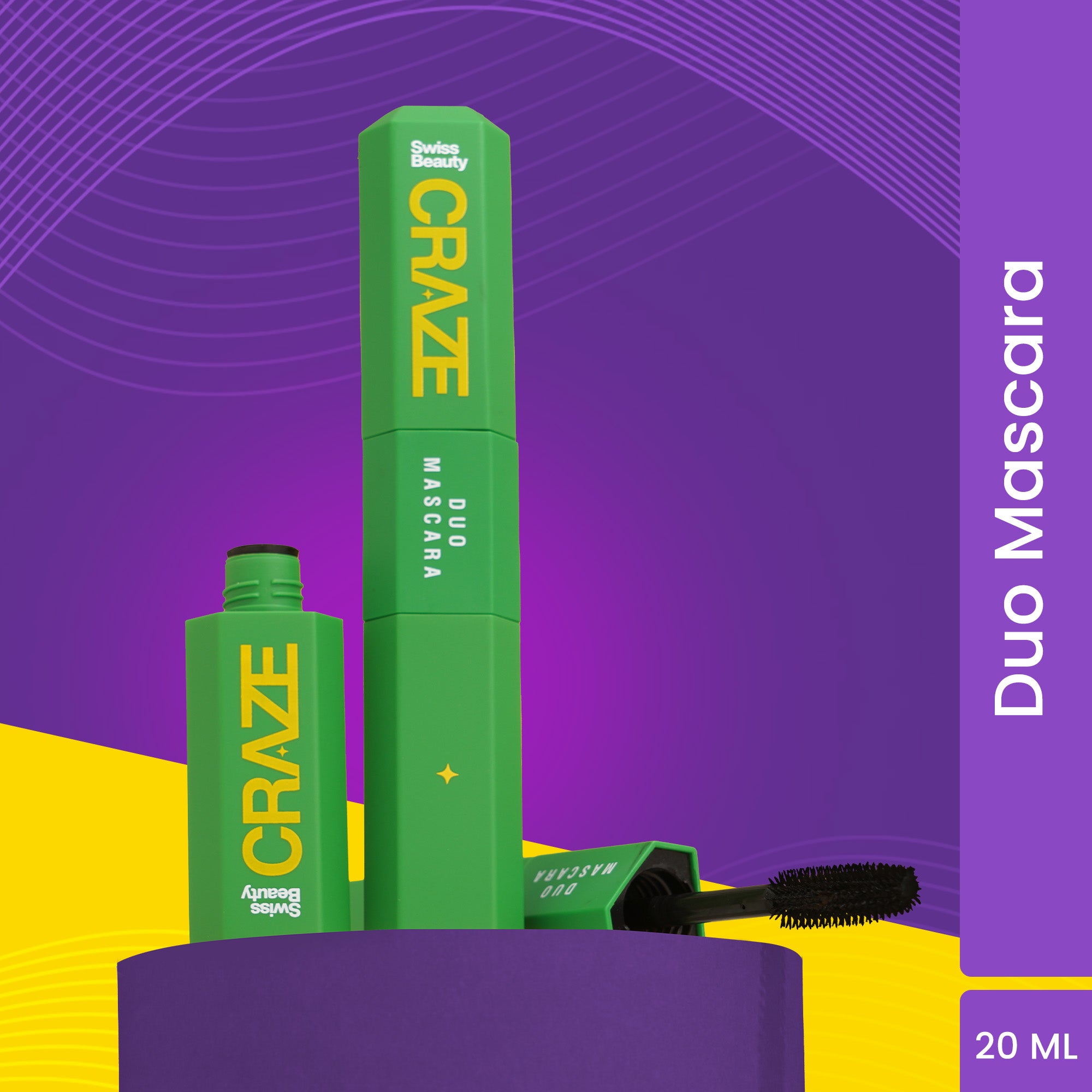 Craze Duo Mascara Black