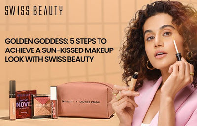 Golden Goddess: 5 Steps to Achieve a Sun-Kissed Makeup Look With Swiss Beauty