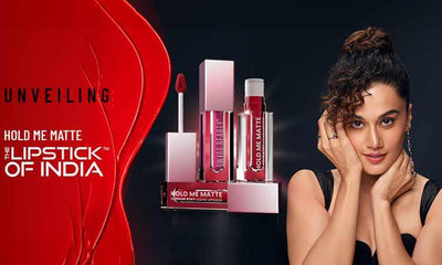 Unveiling Hold Me Matte Liquid Lipstick - The Lipstick Of India