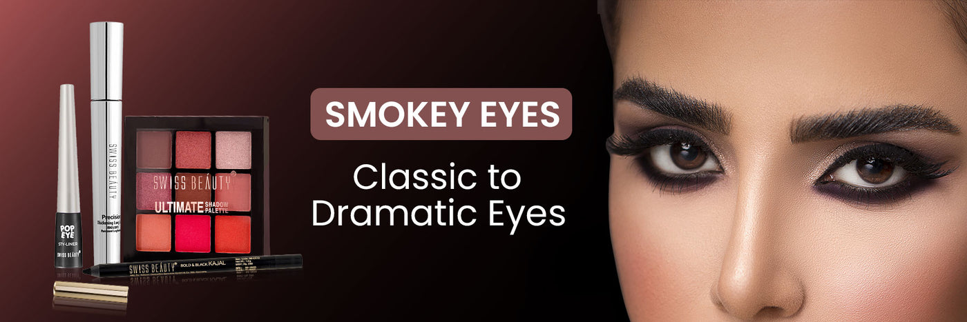 Smokey Eyes look - Swiss Beauty