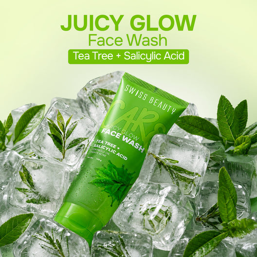 Swiss Beauty-Care Juicy Glow Face Wash Tea Tree + Salicylic Acid - 2