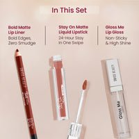 Cinnamon Corset Lip Combo