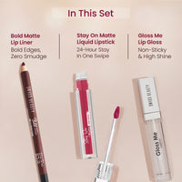 Cherry Cuffs Lip Combo