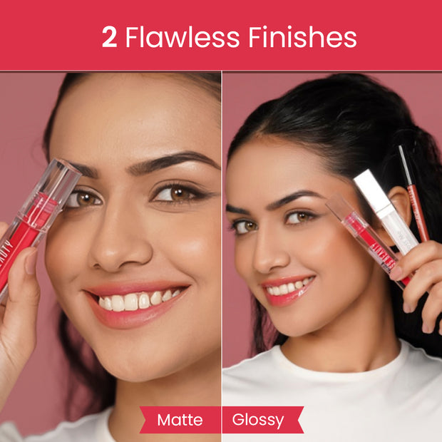 Coral Lace Lip Combo