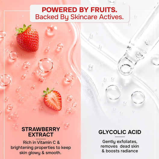 Swiss Beauty - Care Juicy Glow Face Wash Strawberry + Glycolic Acid - 4