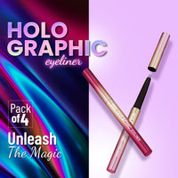 Holographic Eyeliner Pack Of 4