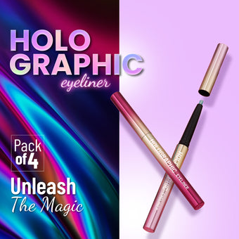 Holographic Eyeliner Pack Of 4