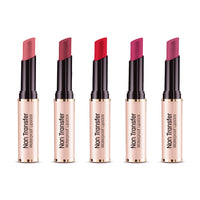 Non Transfer Waterproof Lipstick - Pack Of 5