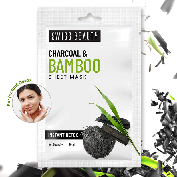 Charcoal & Bamboo Sheet Mask.