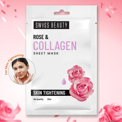 Rose & Collagen Sheet Mask