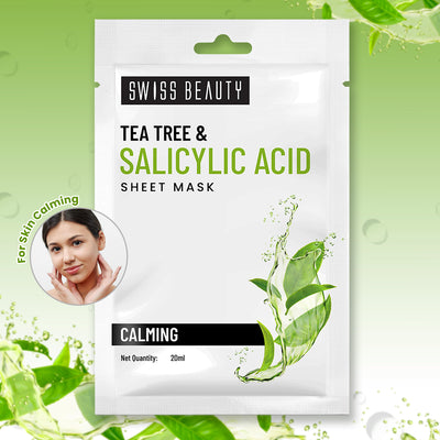 Tea tree & Salicylic Acid Sheet Mask
