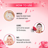 Rose & Collagen Sheet Mask