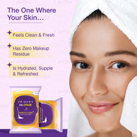 CRAZE  Monica Clean  Makeup Remover Wipes