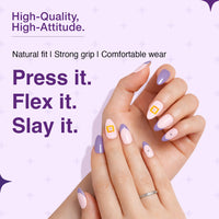 Craze Monica's Way Press On Nails