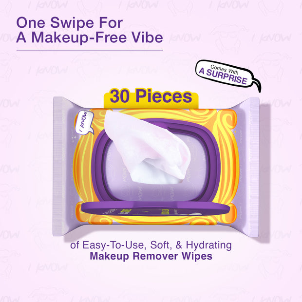 CRAZE  Monica Clean  Makeup Remover Wipes