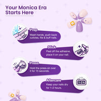 Craze Monica's Way Press On Nails