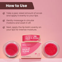 Lip Perfect Duo Balm & Scrub with Beetroot Extract