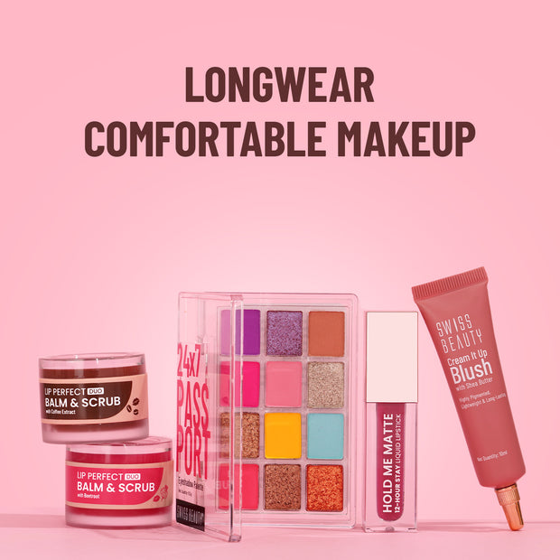 Lip Perfect Duo Balm & Scrub with Beetroot Extract