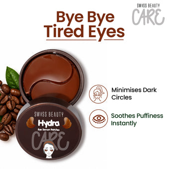 Hydra Eye Serum Patch with Coffee