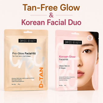 Tan-Free Glow & Korean Facial Set Duo