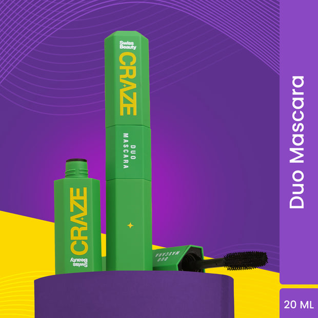 Craze Duo Mascara Black