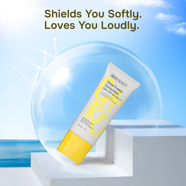 Care Glow Fusion Sunscreen With SPF 50 PA++++