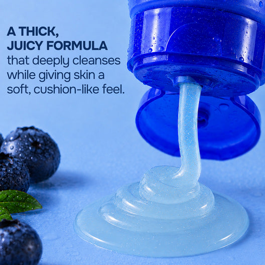 Swiss Beauty-Care Juicy Glow Face Wash Blueberry + Hyaluronic Acid - 3