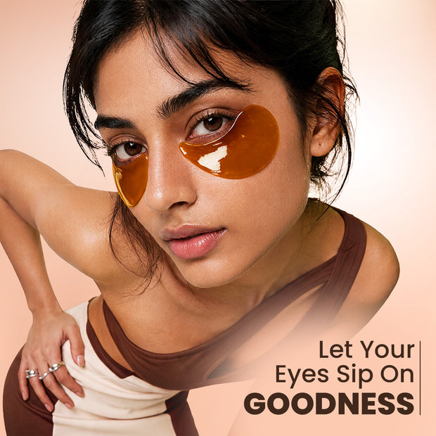 Hydra Eye Serum Patch with Coffee