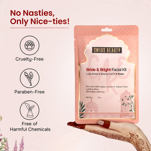 Swiss Beauty - Care Bride & Bright Facial Kit - 6