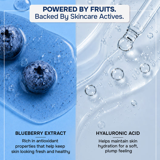 Swiss Beauty-Care Juicy Glow Face Wash Blueberry + Hyaluronic Acid - 4