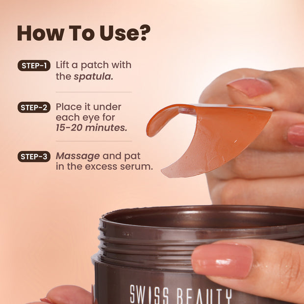 Hydra Eye Serum Patch with Coffee