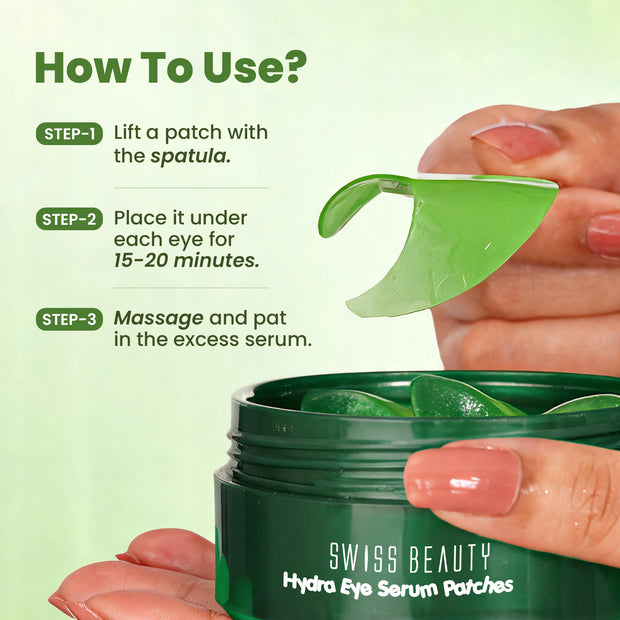 Hydra Eye Serum Patch with Aloe Vera