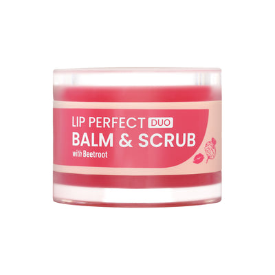 Lip Perfect Duo Balm & Scrub with Beetroot Extract