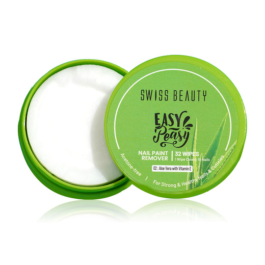 Easy-peasy nail polish remover wipes