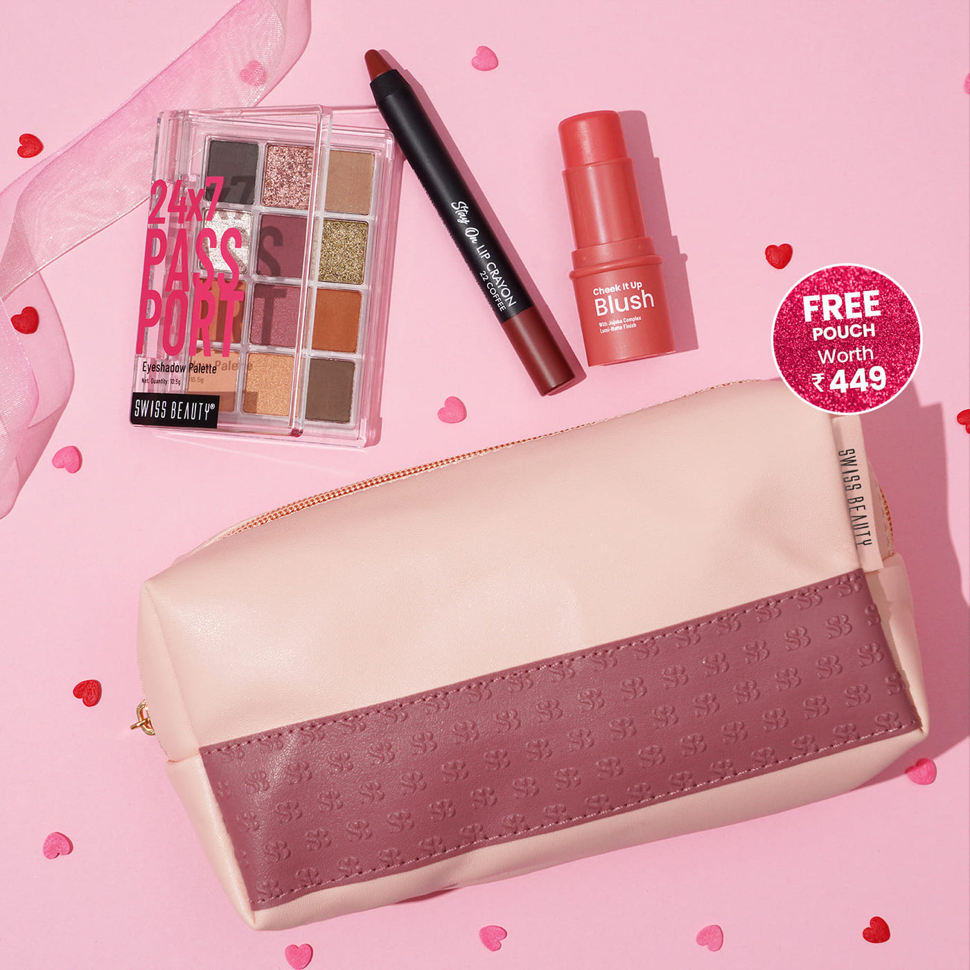 Fall in love Date Look makeup kit (FREE Pouch worth Rs 449)