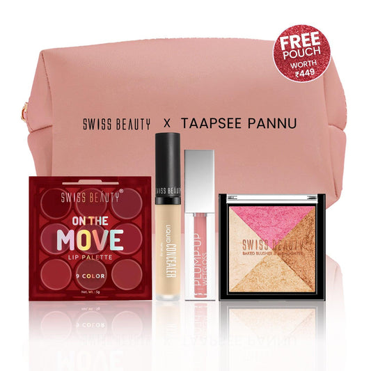 Taapsee Signature Kit (FREE kit worth Rs 499) - Swiss Beauty