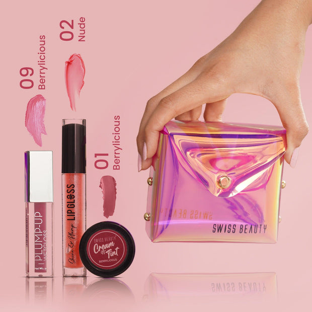 Matte Shimmer Shine Makeup Kit - Swiss Beauty