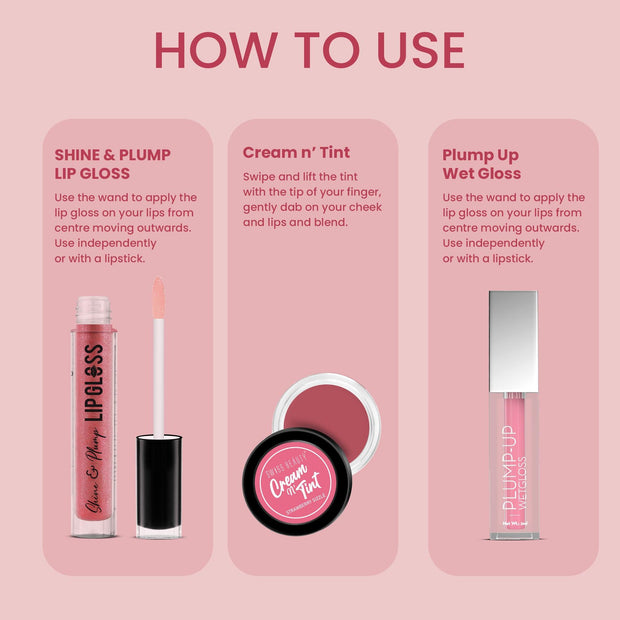 Matte Shimmer Shine Makeup Kit - Swiss Beauty