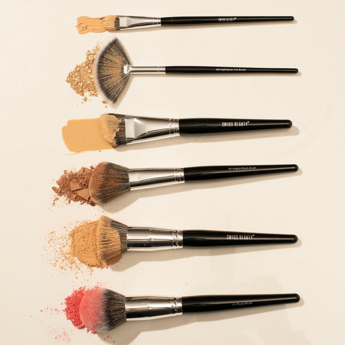 Professional Series Makeup Brush 20 pcs Set - Swiss Beauty