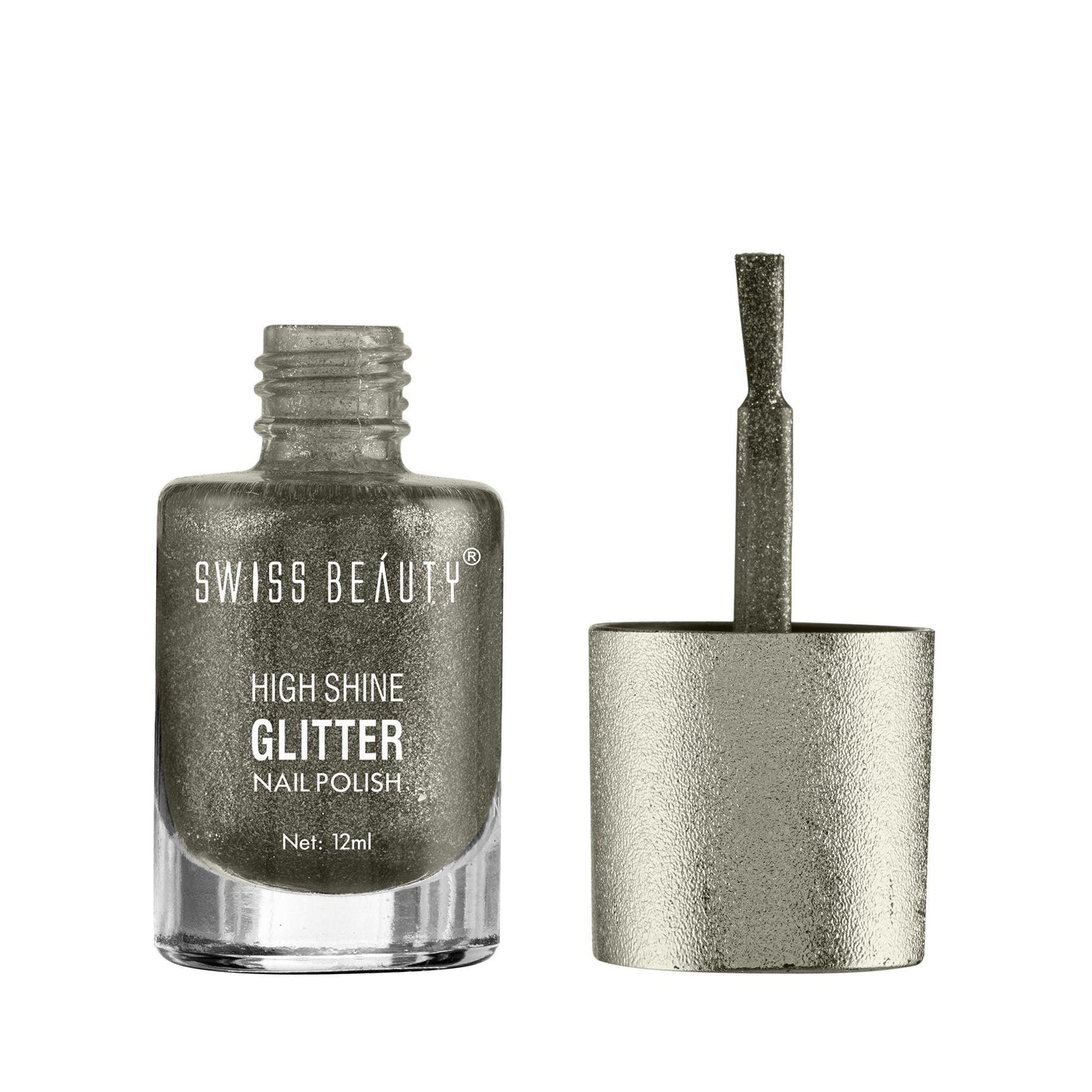 Beat Silver Glitter Gel Polish for Blingy Sparkly Clear Rock Star Nail   AIMEILI GEL POLISH