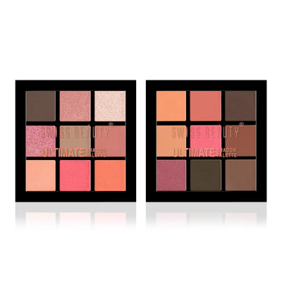 Ultimate Eyeshadow Palette - Set of 2 - Swiss Beauty