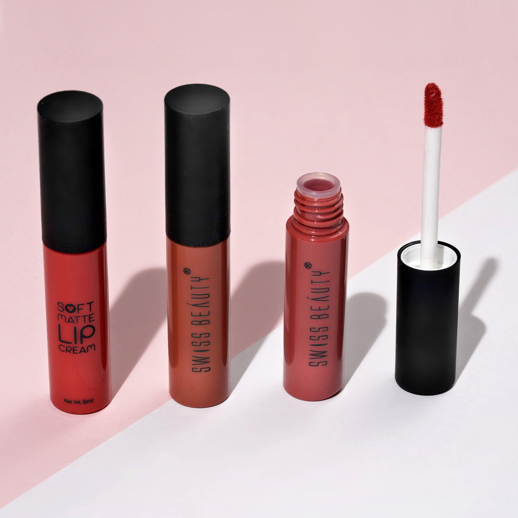 Swiss Beauty Soft Matte Lip Cream SB-301, Pack Size: 4, Packaging Size: 6  Ml at Rs 84/piece in Delhi