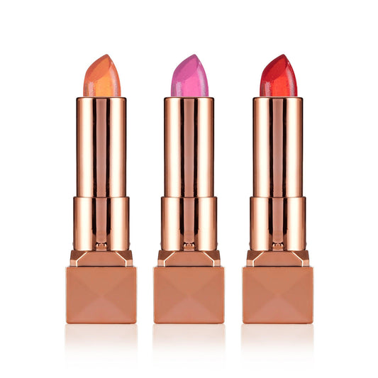 Glitter Color Change Lipstick - Set of 3 - Swiss Beauty