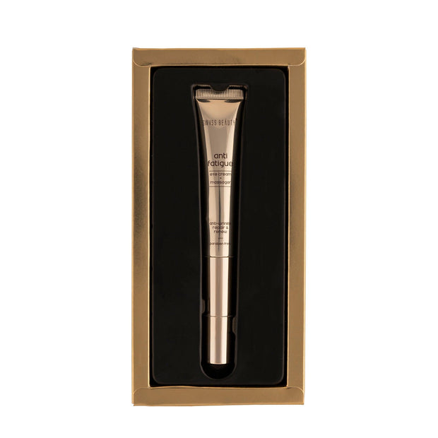 Anti Fatigue Eye Cream + Massager - Swiss Beauty