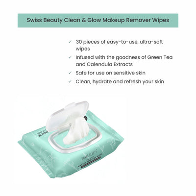 Make up Remover Wipes - Swiss Beauty
