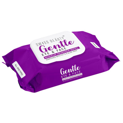 Gentle Eye And Face Makeup Remover Wipes - Swiss Beauty